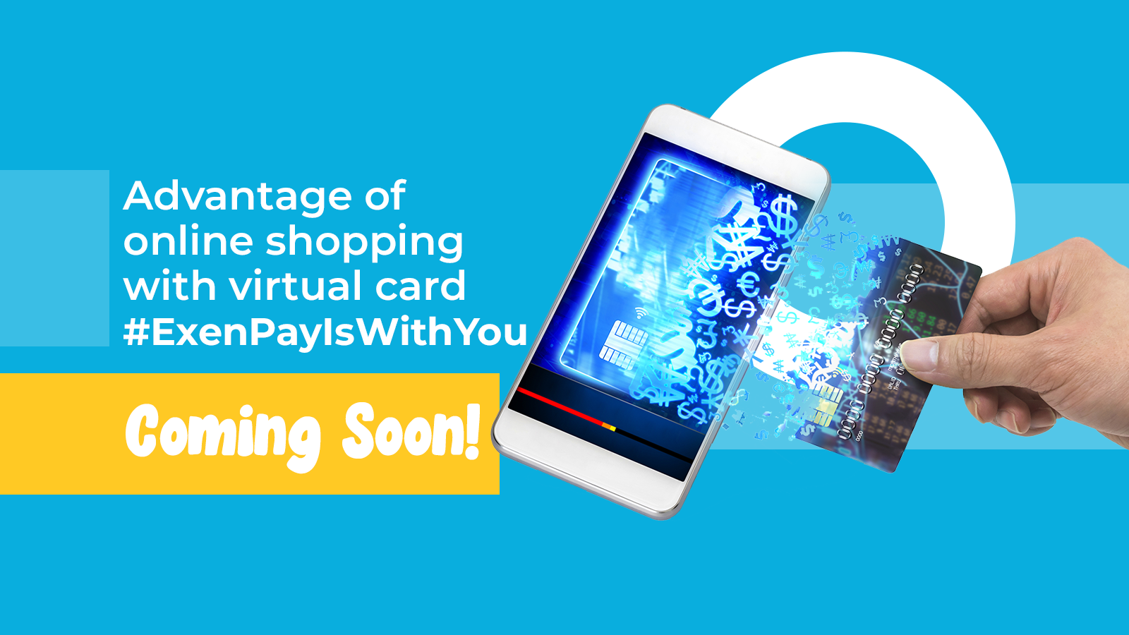 Advantage of online shopping with virtual card #ExenPayIsWithYou